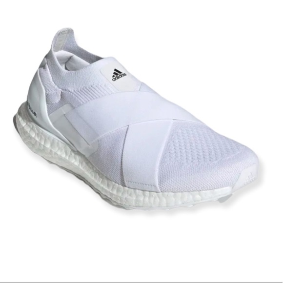 ADIDAS UltraBoost Slip On D.N.A Running Shoes White Size 10 New - Picture 1 of 8